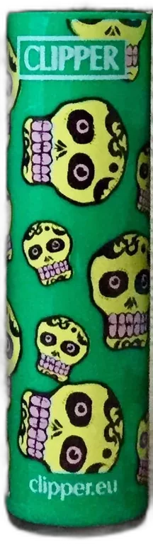 Fluo skulls, pieza 2
