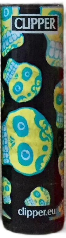 Fluo skulls, pieza 3